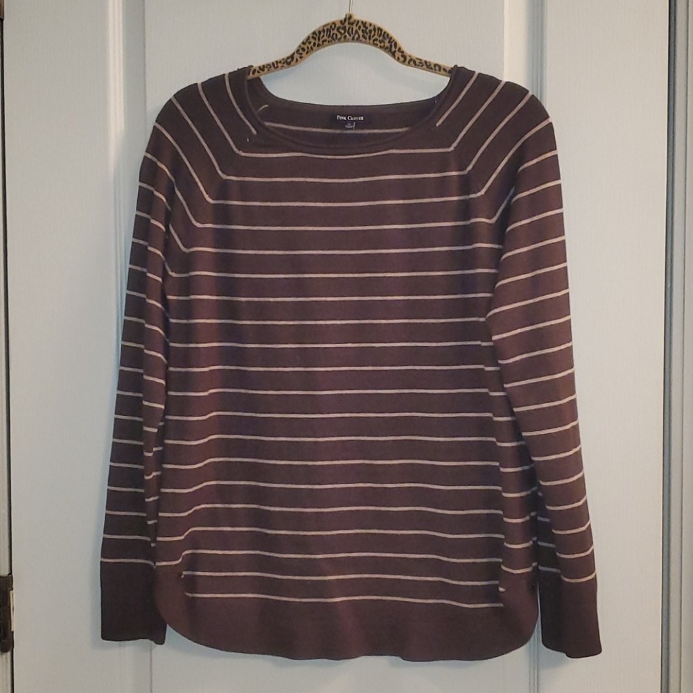 EUC Pink Clover Sweater